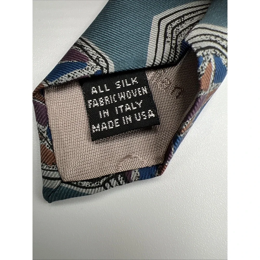 Christian‎ Dior Monsieur Tie All Silk Fabric Woven In Italy